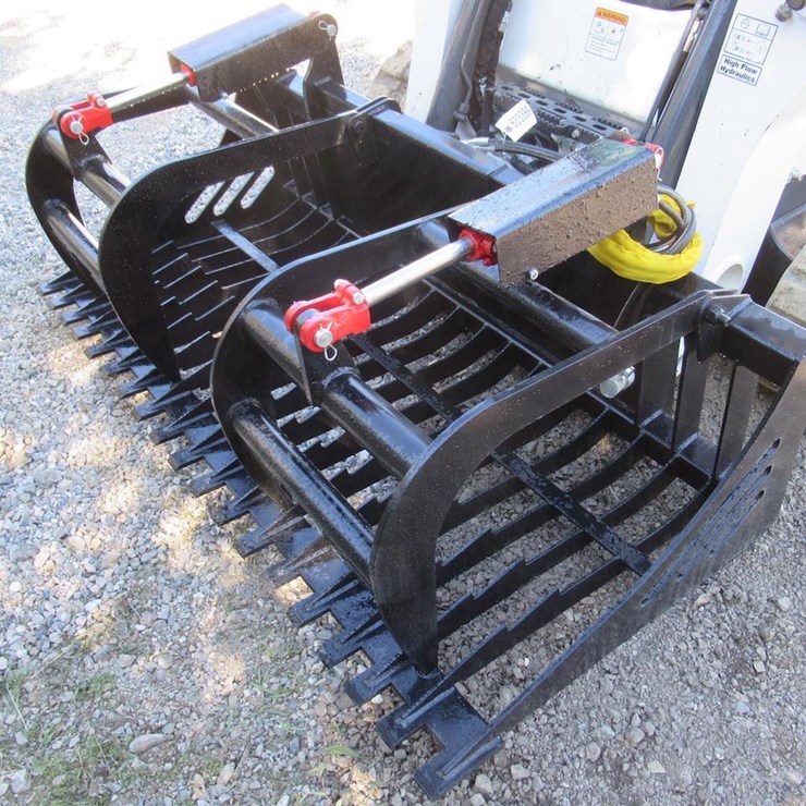 Wildcat 72" Skid Steer Skeleton Grapple