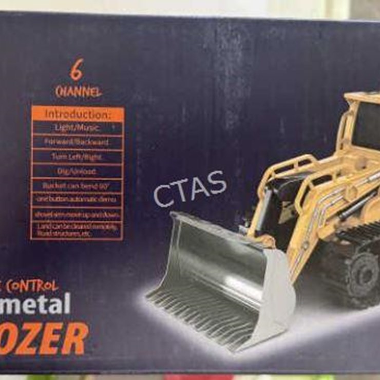 #124 • Die Cast Remote Control Bulldozer