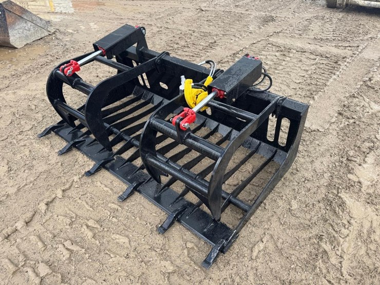 wildcat-78"-skid-steer-skeleton-grapple-with-teeth-image-1