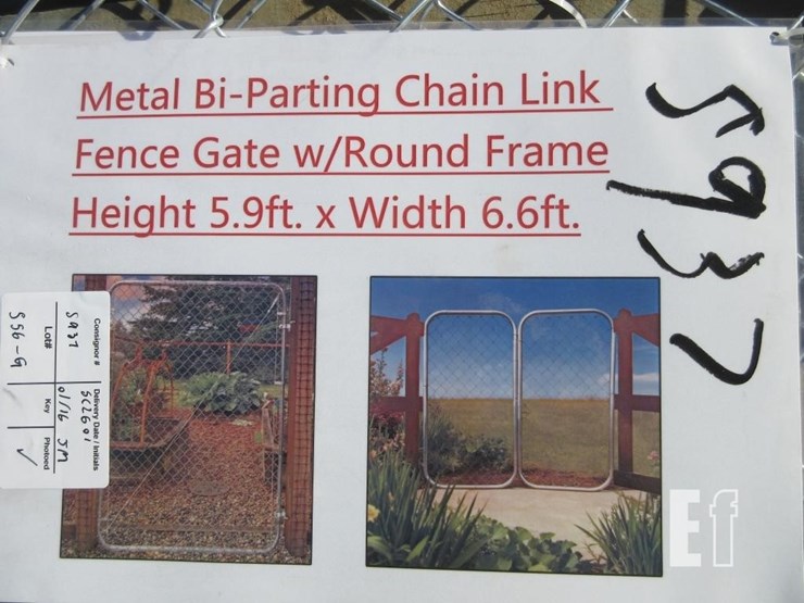 5.9'x6.6'-bi-parting-chain-link-gate-image-3