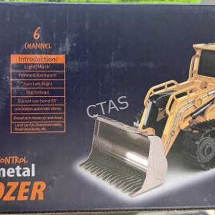 #126 • Die Cast Remote Control Bulldozer
