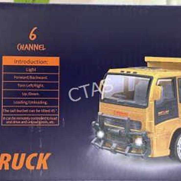 #120 • Die Cast Remote Control Dump Truck