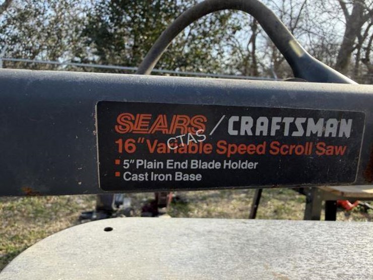 #56-•-sears-craftsman-16"-variable-scroll-saw-on-table-image-3