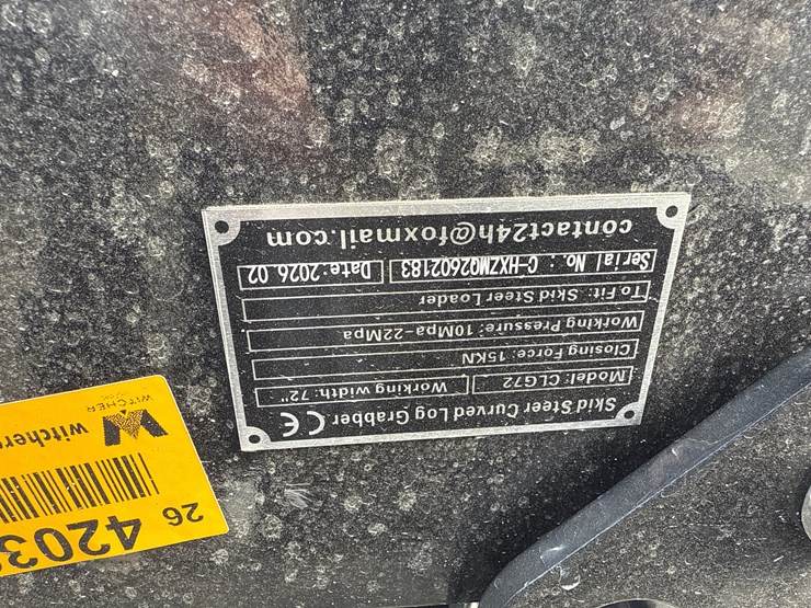 #2089-•-unused-giyi-clg72-72"-skid-steer-curved-log-grabber-inv#-42039-image-5