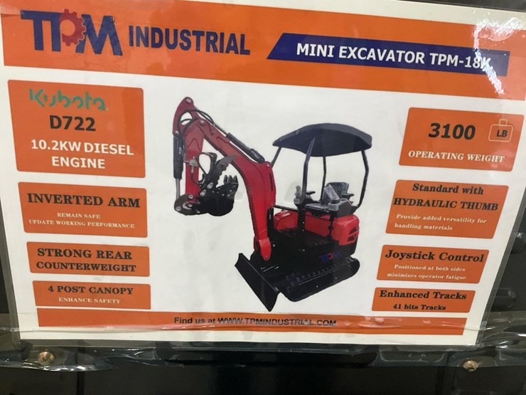 #1576-•-unused-tpm-18k-mini-hydraulic-excavator-image-20