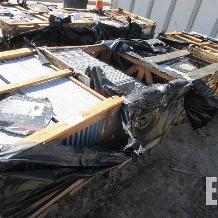 (5) CRATES MISC SIZE TILES