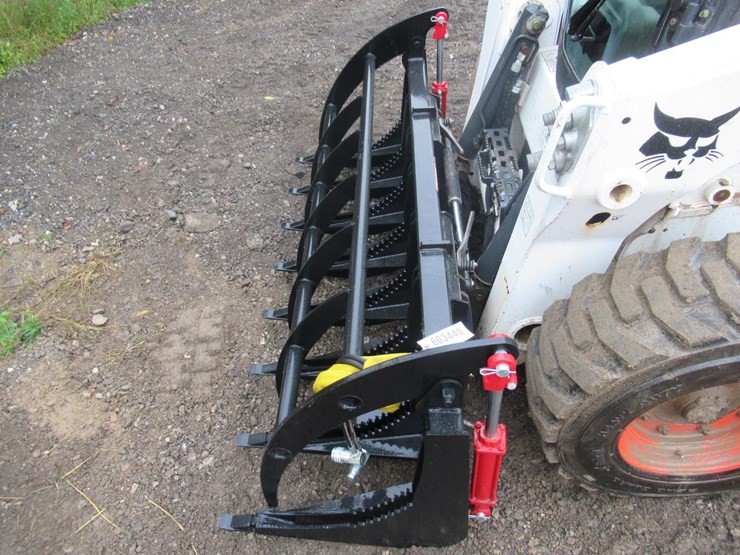 wildcat-78"-skid-steer-root-rake-grapple-image-2