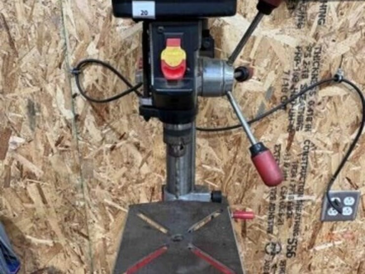 craftsman-12"-drill-press-w/stand-image-2