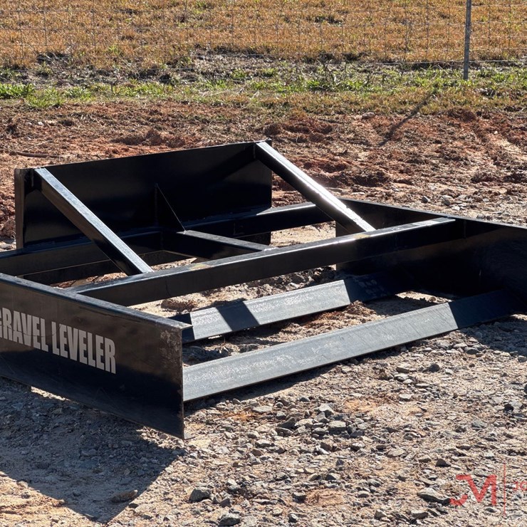 72" GRAVEL LEVELER SKID STEER ATTACHMENT