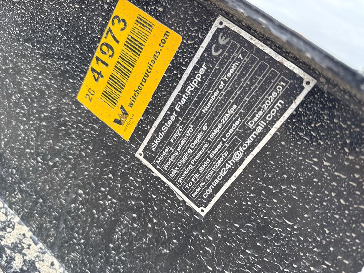 #2066-•-unused-giyi-fr70-70"-skid-steer-flat-ripper-pdstq260137-inv#-41973-image-8