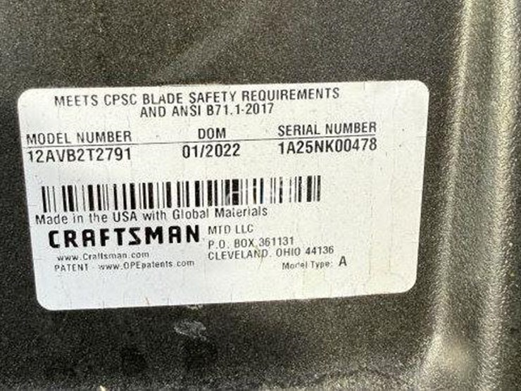 #81-•-craftsman-m215-140cc-fwd-self-propelled-mower-image-5