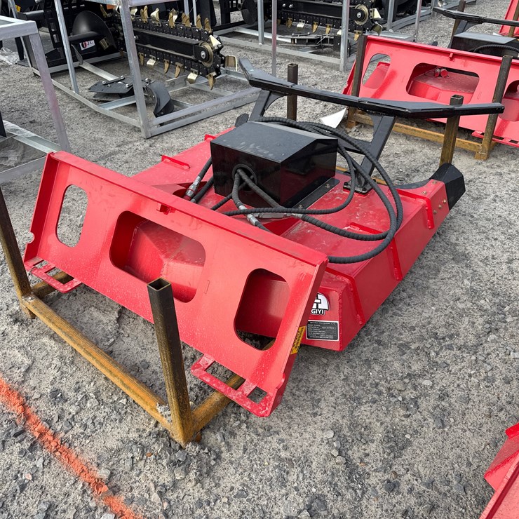#2060 • Unused GIYI XPM43 49 1/2" Skid Steer Disc Mower XYPTHJ260219 INV# 41952
