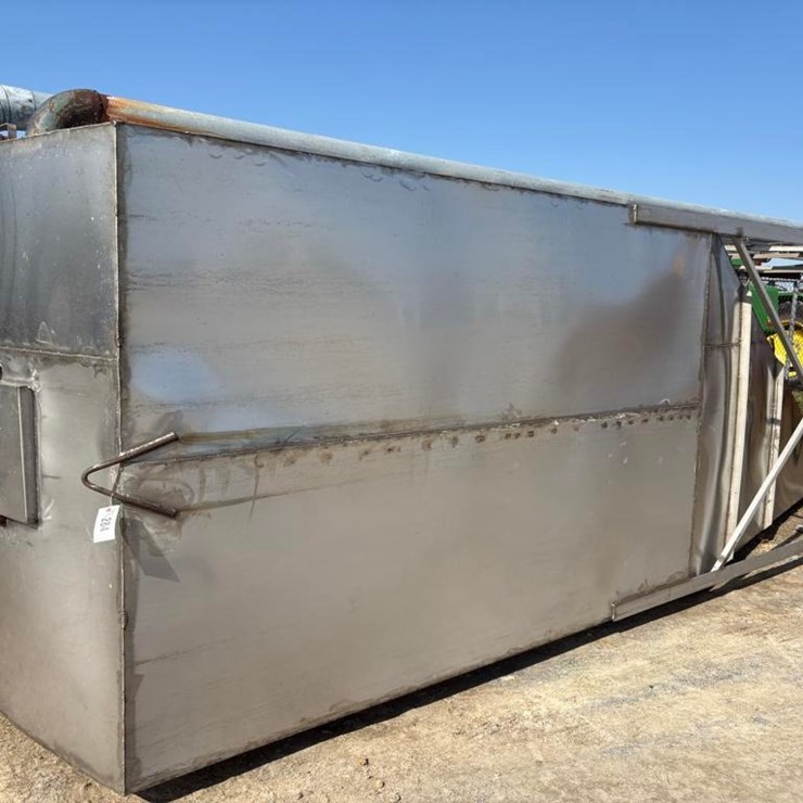 3-Compartment Stainless Steel Bin