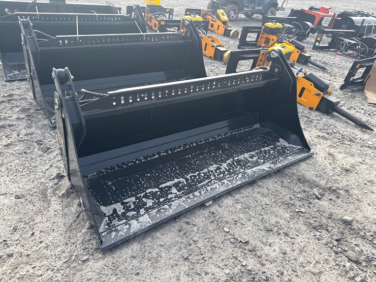 #2085-•-unused-giyi-kh72-72"-skid-steer-4-in-1-bucket-inv#-42024-image-2