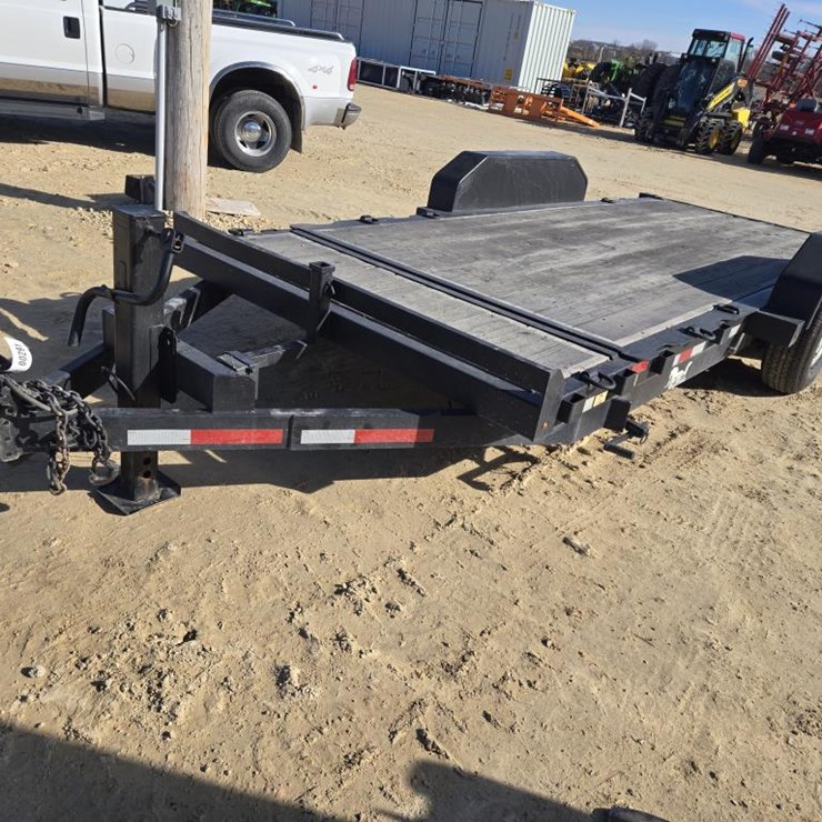 #291 • 2014 MUSTANG T-MAN TILT BED FLATBED 20' TRAILER