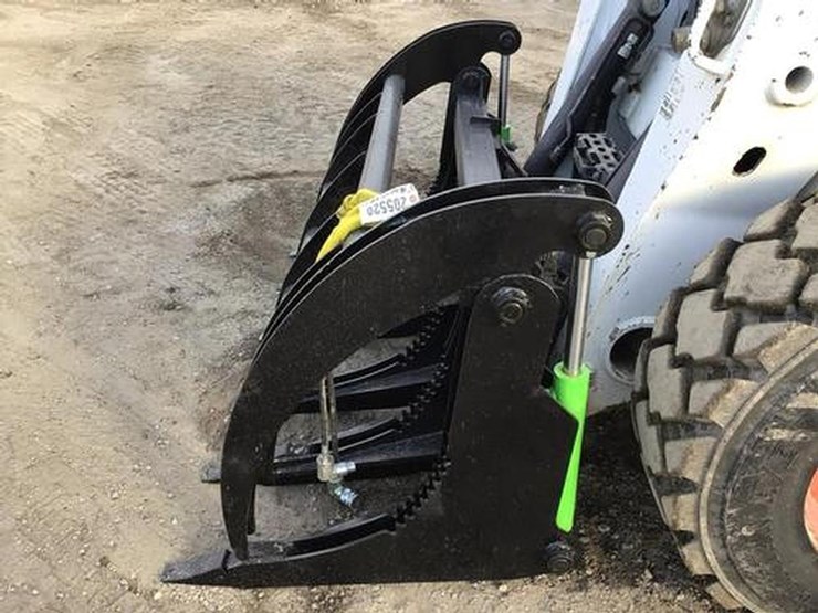 wildcat-68"-heavy-duty-skid-steer-root-rake-grapple-image-2