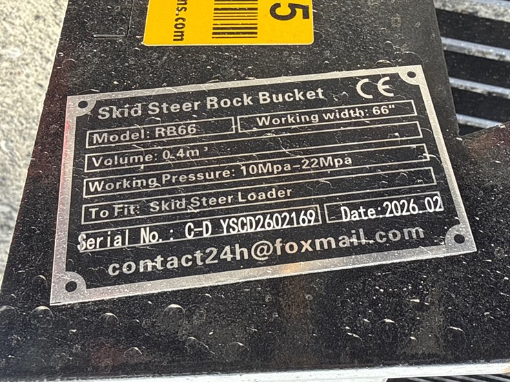 #2063-•-unused-giyi-rb66-skid-steer-rock-bucket-inv#-42035-image-9