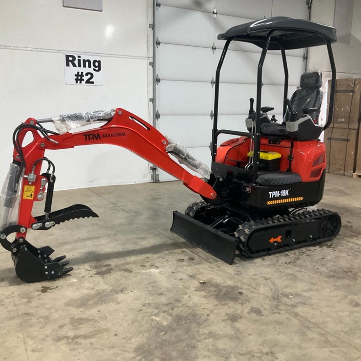 #1576 • Unused TPM-18K Mini Hydraulic Excavator