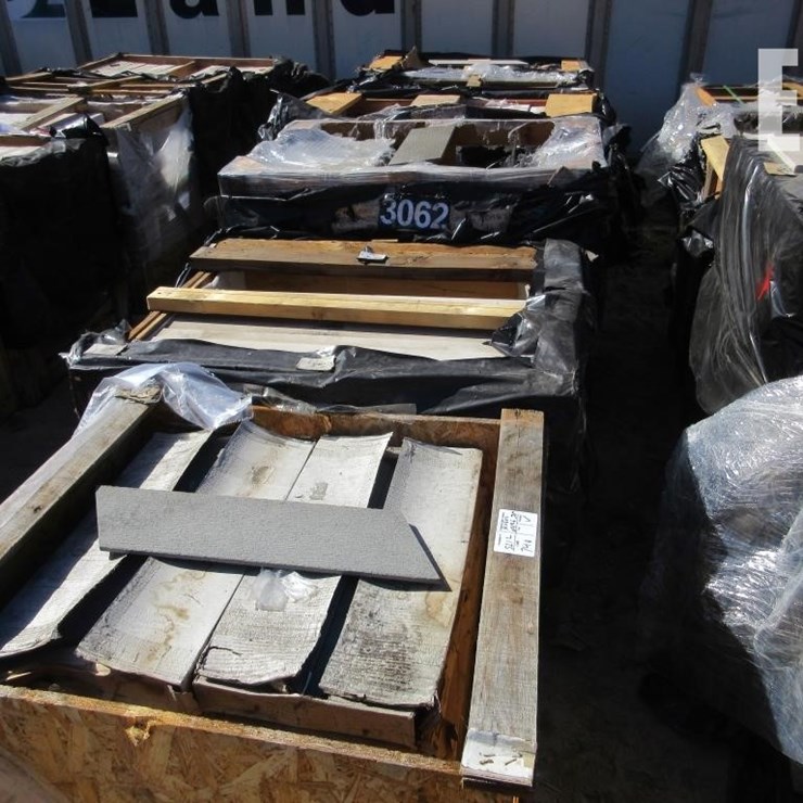 (6) CRATES MISC SIZE TILES