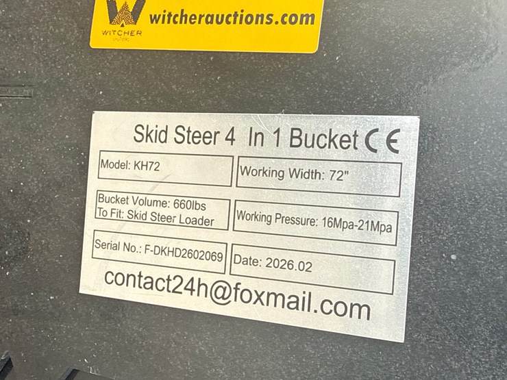 #2085-•-unused-giyi-kh72-72"-skid-steer-4-in-1-bucket-inv#-42024-image-7