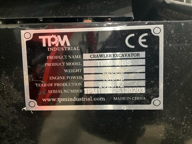 #1609-•-unused-tpm-18bs-mini-hydraulic-excavator-image-17