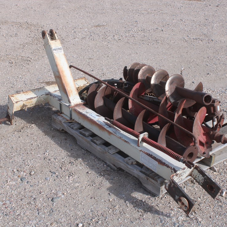 #2074 • PRESTIGE 3 Point Post Hole Digger