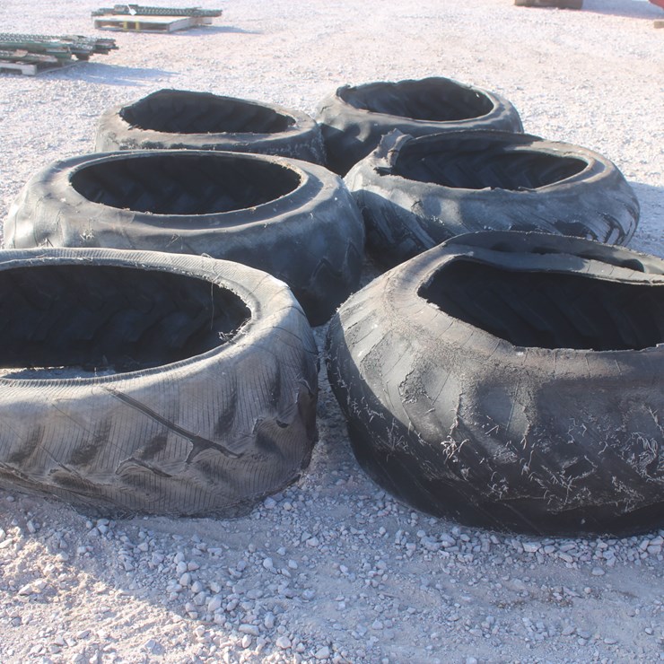 #3033 • Tire Hay Feeders (Quantity 6)