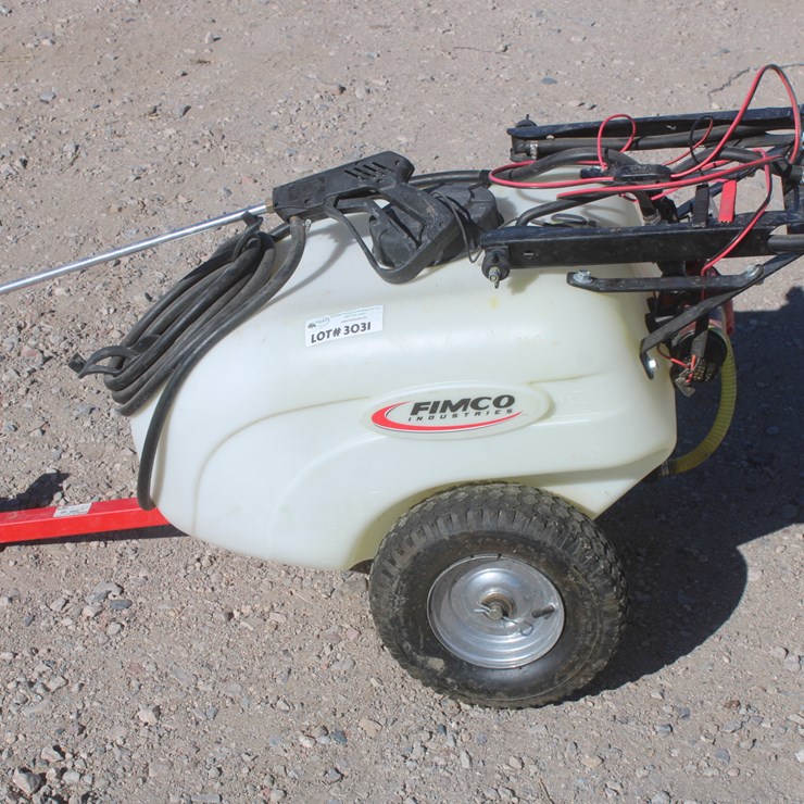 #3031 • FIMCO INDUSTRIES Pull Type ATV Sprayer