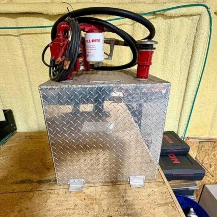 50 GALLON FUEL TANK WITH PUMP