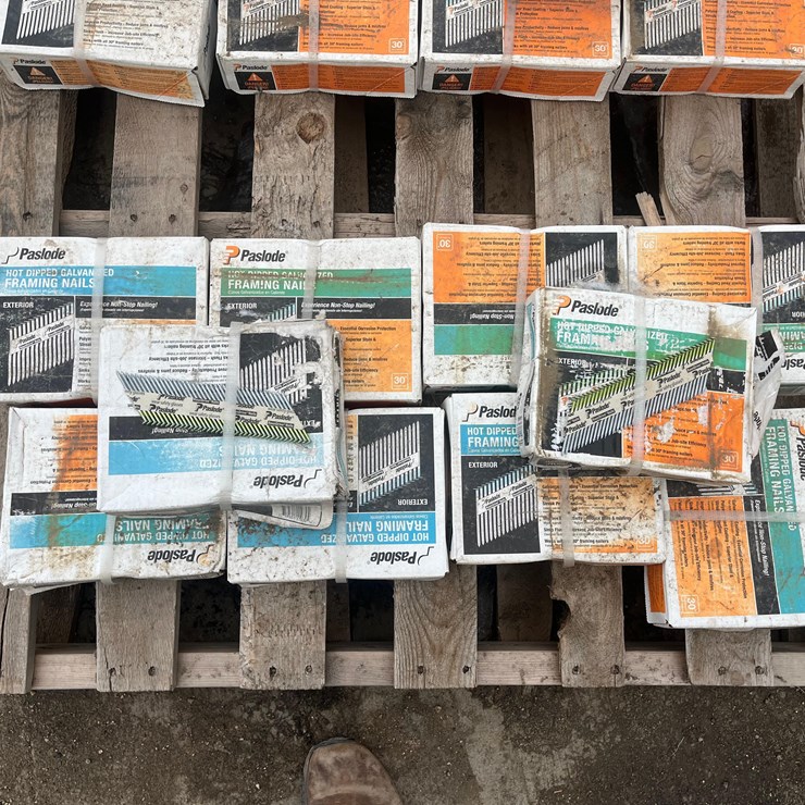 Pallet of Framing Nails