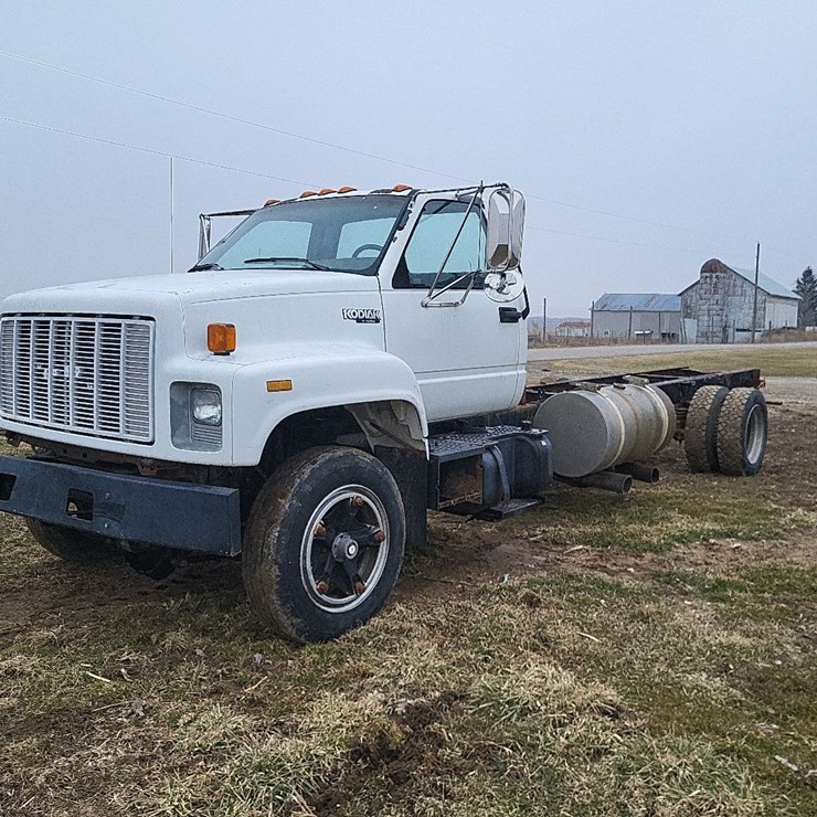 1991 GMC Kodiak C6H042 Single Axle Truck - Blown Engine