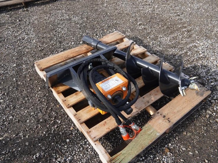 #1153-•-new-mini-skid-steer-wolverine-auger-drive-and-bit-attachment-image-1