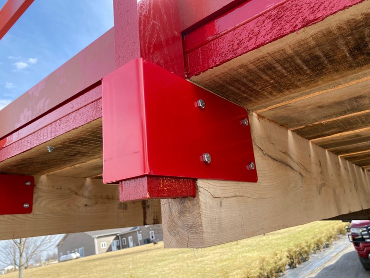 new---8’-x-16’-native-wood-hay-rack-with-standard-image-17