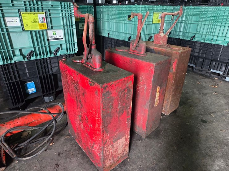 (3)-oil-barrels-w/-hand-pumps-image-6