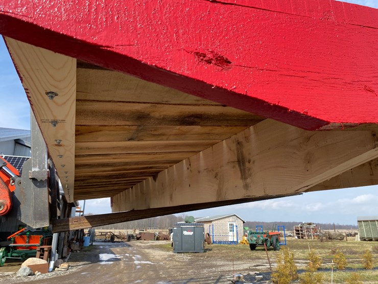 new---8’-x-16’-native-wood-hay-rack-with-standard-image-10