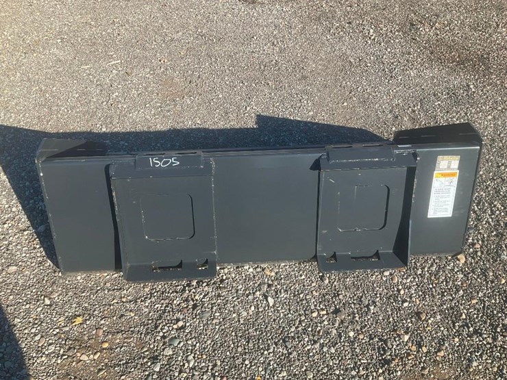 #1170-•-unused-wolverine-skid-steer-track-duty-bucket-attachment-image-3