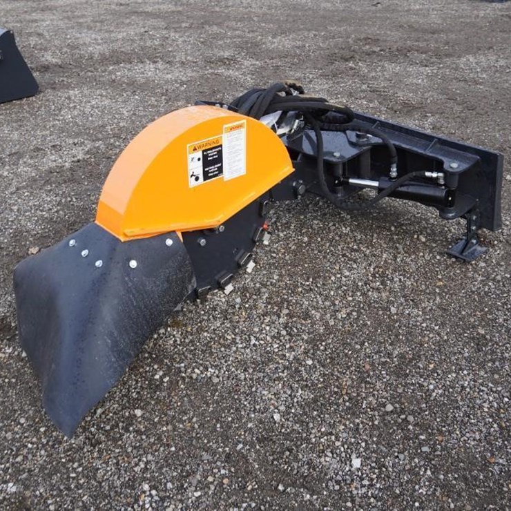 #1165 • New Skid Steer Wolverine Stump Grinder Attachment