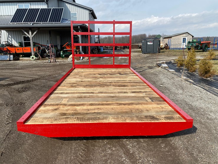 new---8’-x-16’-native-wood-hay-rack-with-standard-image-9