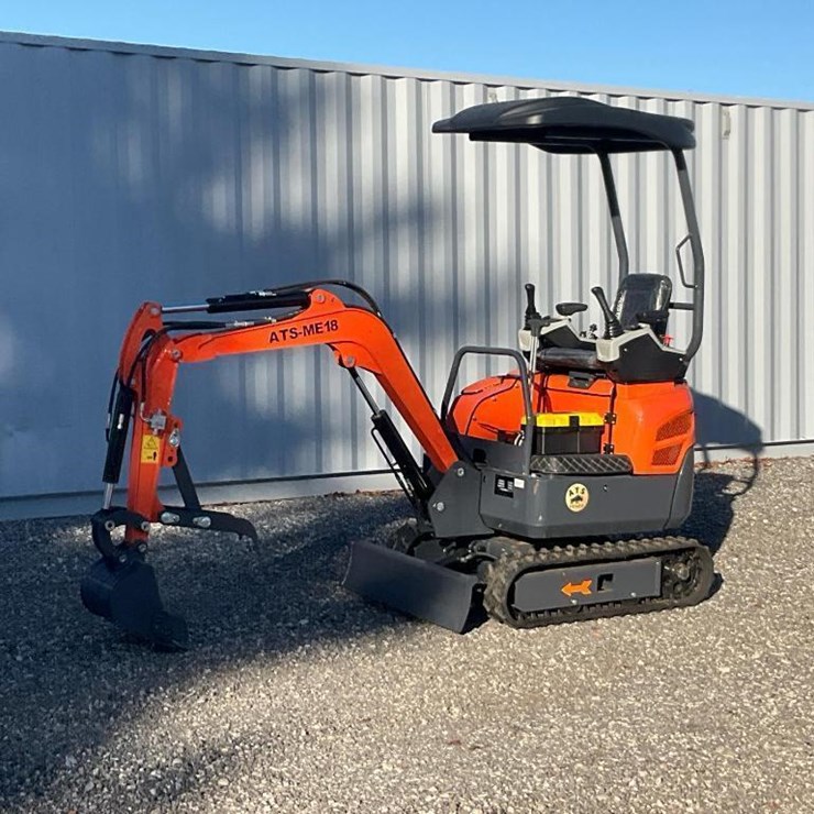 #1055 • Unused ATS ME18 Mini Excavator