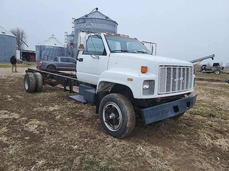 1991-gmc-kodiak-c6h042-single-axle-truck---blown-engine-image-7