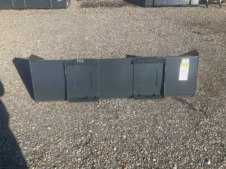 #1173-•-unused-wolverine-skid-steer-track-duty-bucket-attachment-image-3