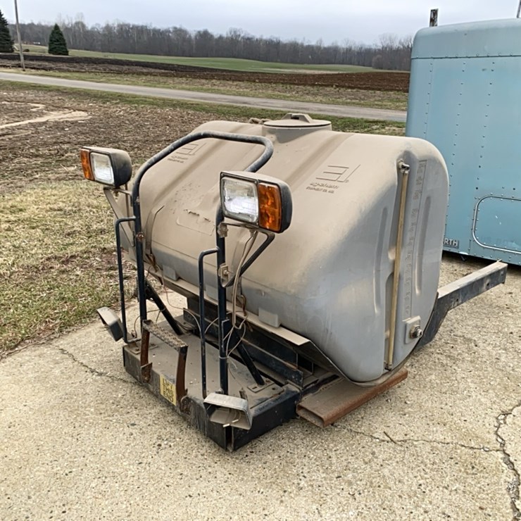 Ag Chem 240 gallon front mount tank with lights was mounted on Case IH 9230