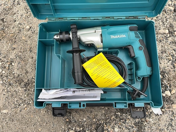 new-makita-2-speed-hammer-drill--hp2050--1-yr-factory-warranty--recon-new-support-equipment-image-1