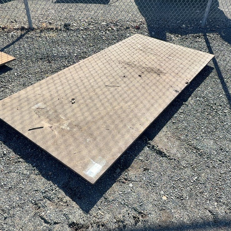 96" X 48" STEEL ROAD PLATE