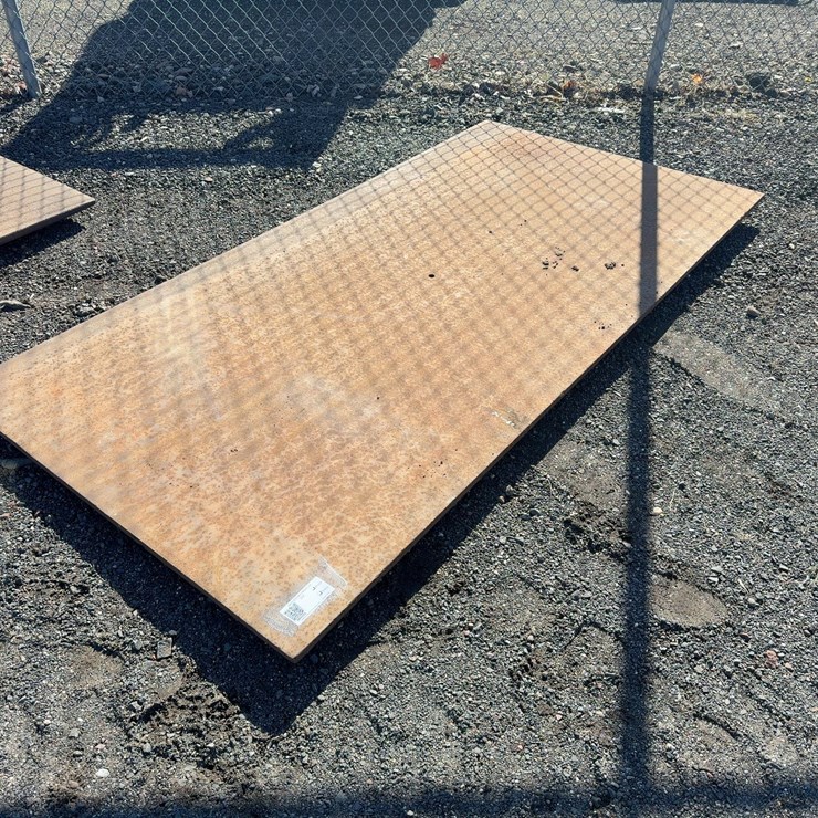 96" X 48" STEEL ROAD PLATE