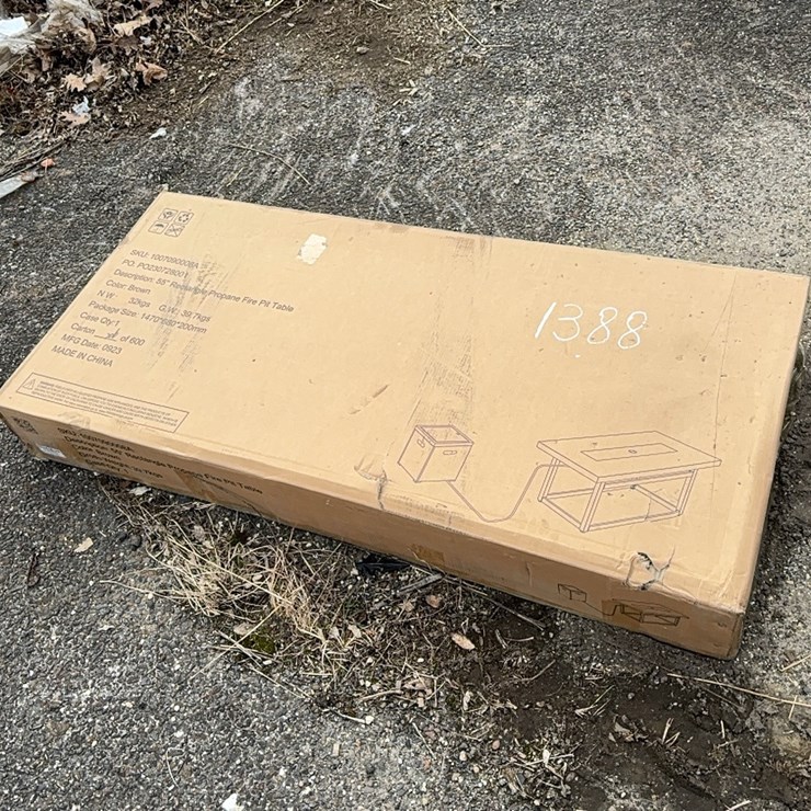 NEW FIREPIT - 55" - NON ADJUSTABLE NEW SUPPORT EQUIPMENT