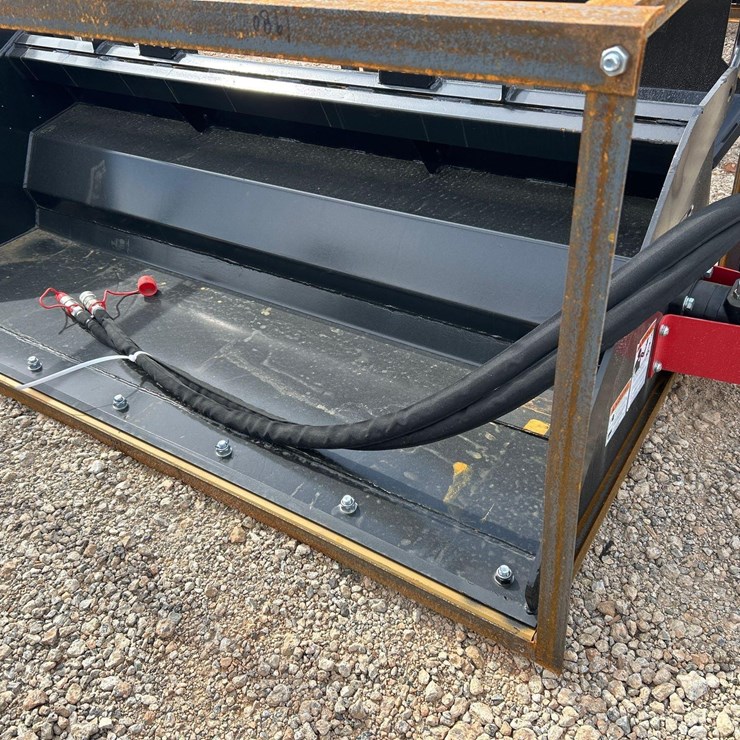 RAYTREE RMRB72 72IN SKID STEER POWER RAKE BUCKET