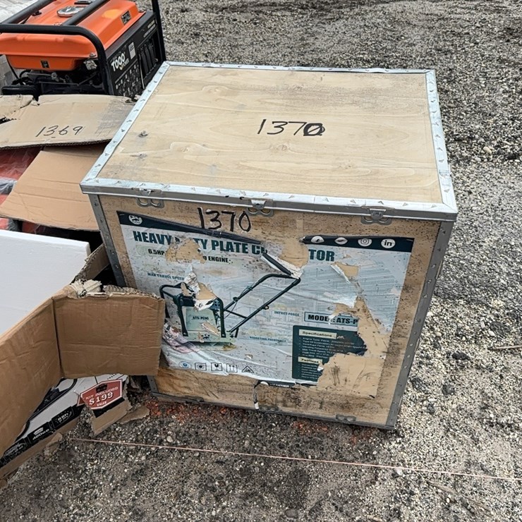 NEW ATS POWER ATS-PC90H HD PLATE COMPACTOR NEW SUPPORT EQUIPMENT