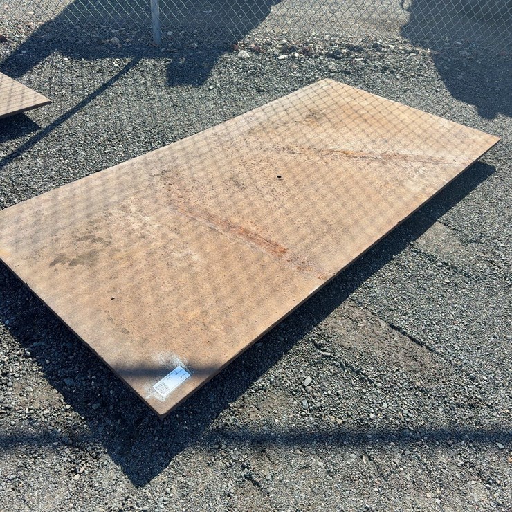 96" X 48" STEEL ROAD PLATE