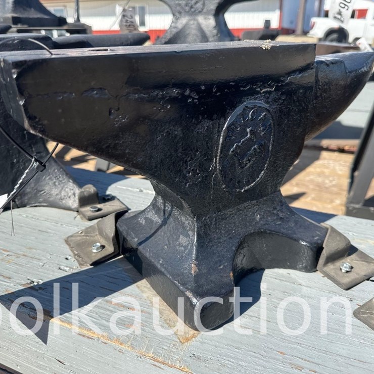 1717 - 18.5" x 3.25" ANVIL - FROM THE HARLAN BEER ESTATE